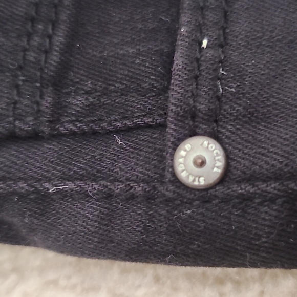 NWT Social Standard by Sanctuary size 10 Black/Camo Jeans - Picture 8 of 10